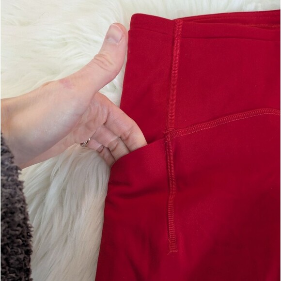 Lululemon Swift Speed High Rise Tight 28” Dark Red Size 2 media phone pockets - Picture 3 of 7